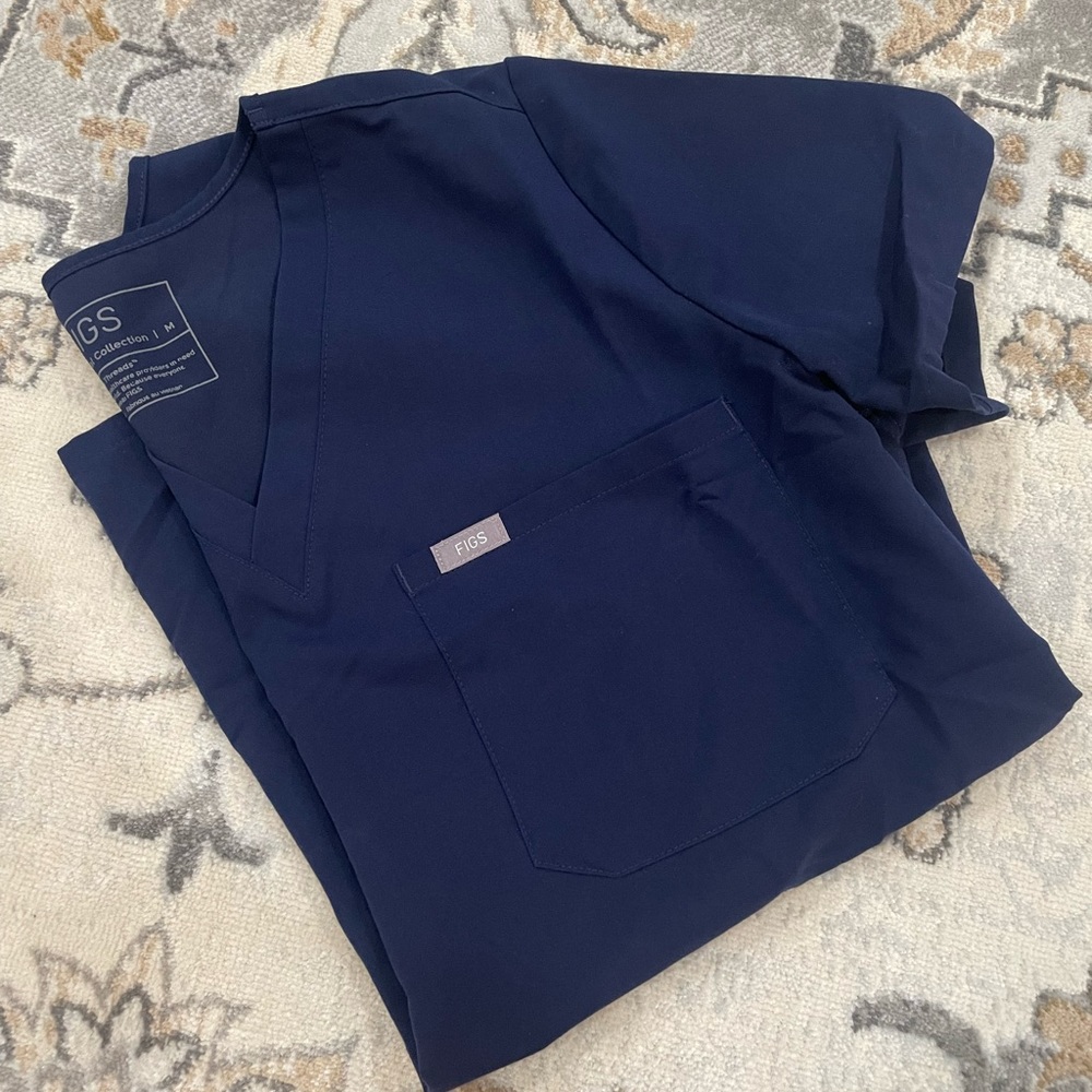 Navy Blue Figs Set Size Medium